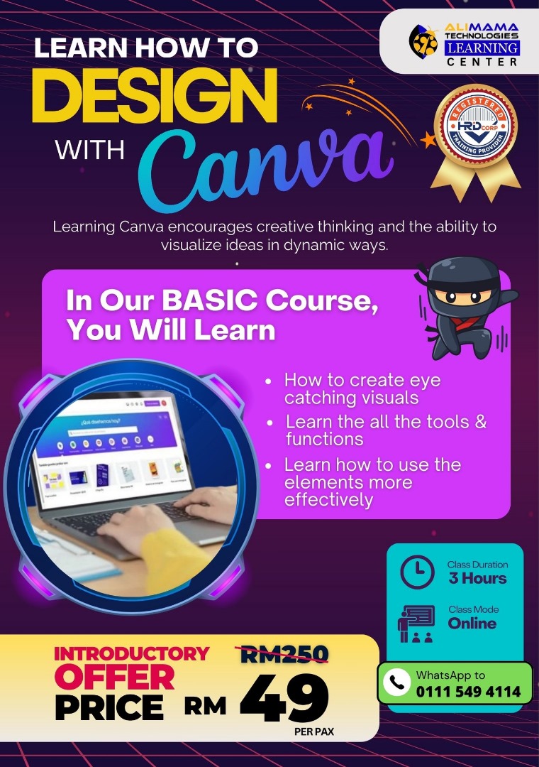 Alimama Technologies | Canva Basic Online Training