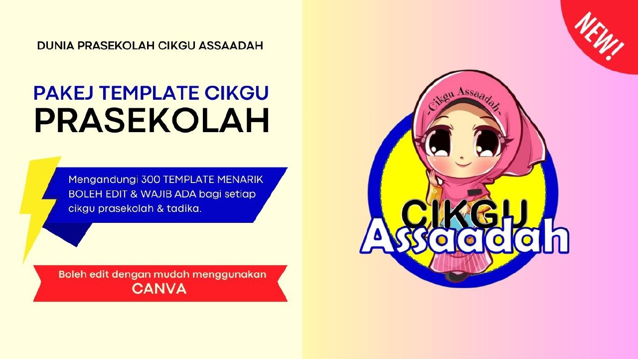 Nur Assaadah Binti Aziz 300 Template Cikgu Prasekolah 6152