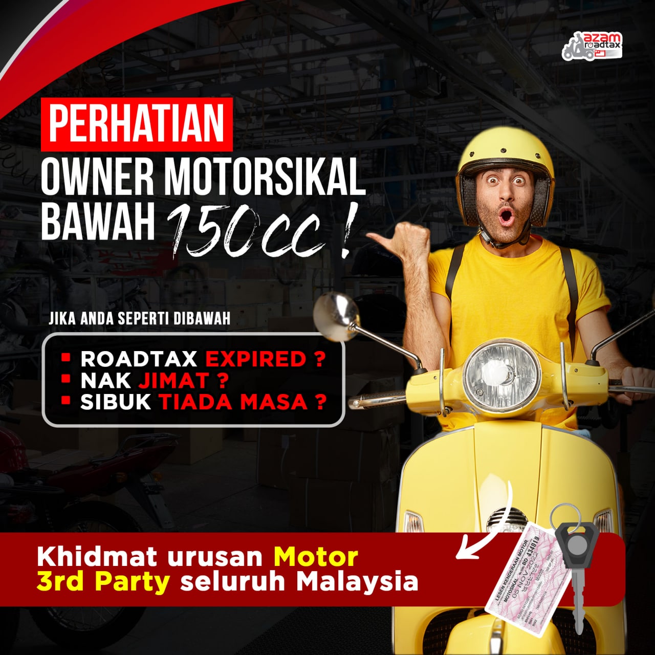 QZ EMPIRE CONSULTING | MOTOR 3RD PARTY PAKEJ JIMAT NI