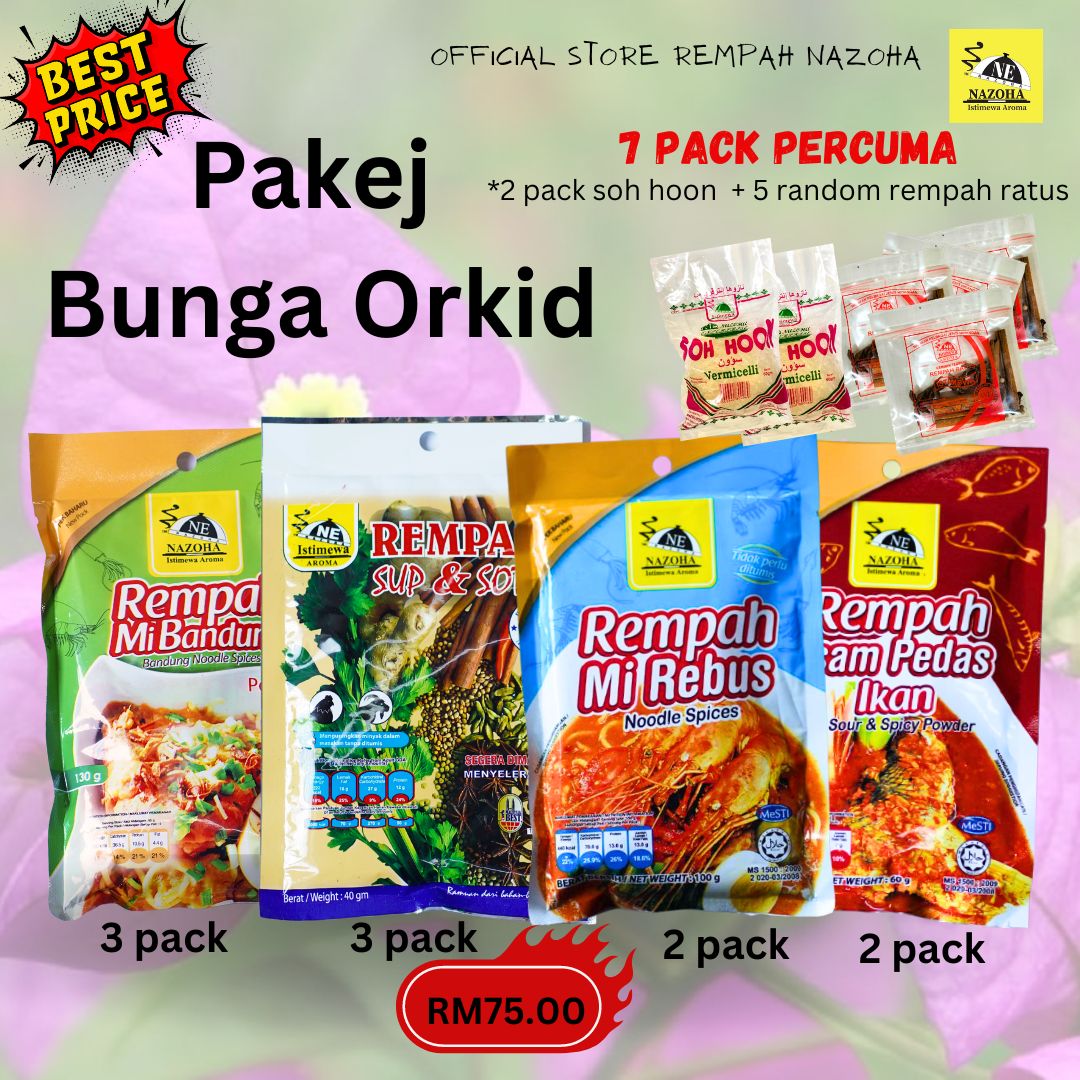 NE MART TRADING | pakej bunga orkid